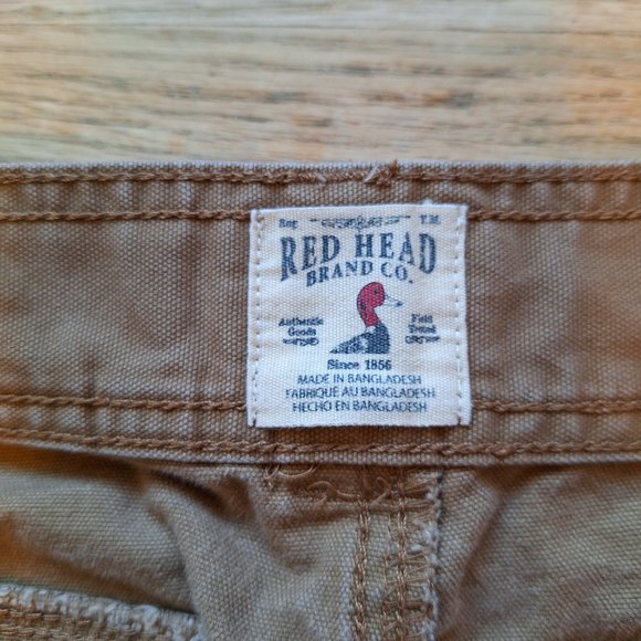 RedHead Canvas Outdoor Pants for Men - Field Khaki - 34x34 - Picture 6 of 12